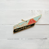 Hand Painted Tennessee Ornament