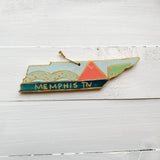 Hand Painted Tennessee Ornament
