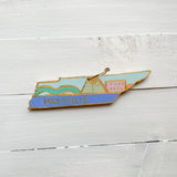Hand Painted Tennessee Ornament