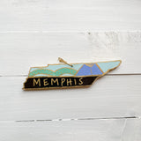 Hand Painted Tennessee Ornament