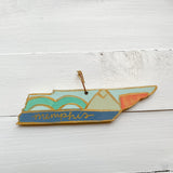 Hand Painted Tennessee Ornament