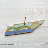 Hand Painted Tennessee Ornament