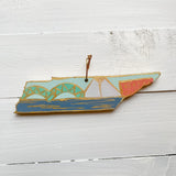 Hand Painted Tennessee Ornament