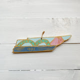 Hand Painted Tennessee Ornament