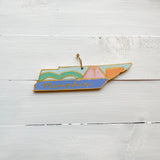 Hand Painted Tennessee Ornament