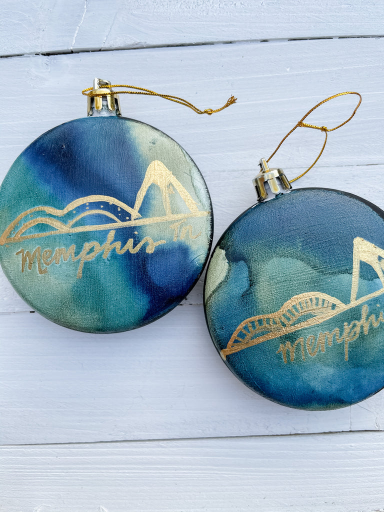 Memphis Ink Ornaments