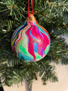Hydro dipped ornament 5