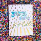 You are Gold Stationery Set