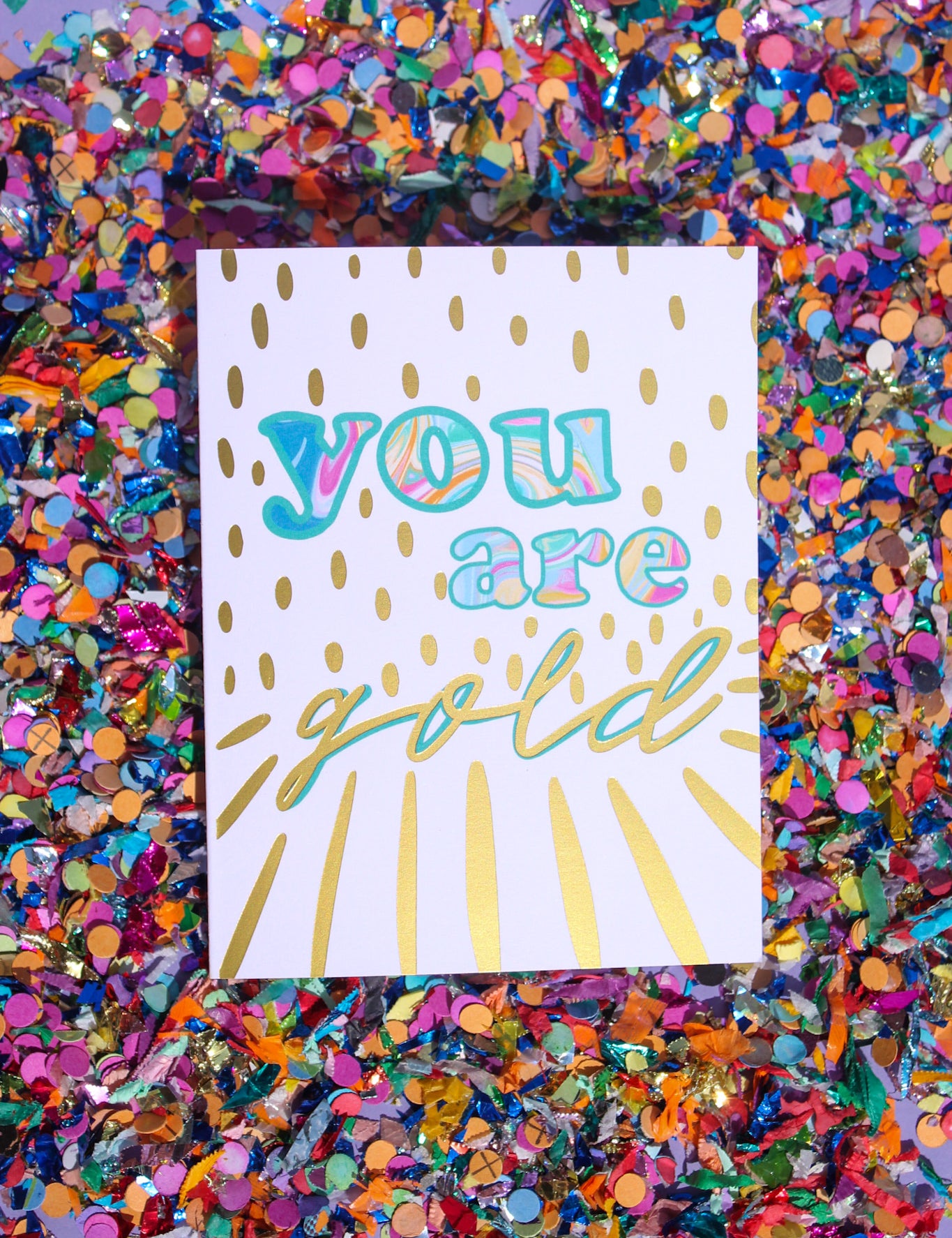 You are Gold Stationery Set