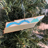 Hand Painted Tennessee Ornament
