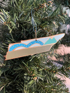 Hand Painted Tennessee Ornament