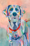 Abstract Dog Painting July 17-20 Ages 12-15