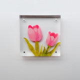 Mini Tulip Flower Acrylic Painting