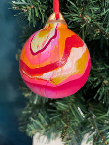 Abstract ceramic ornament 4