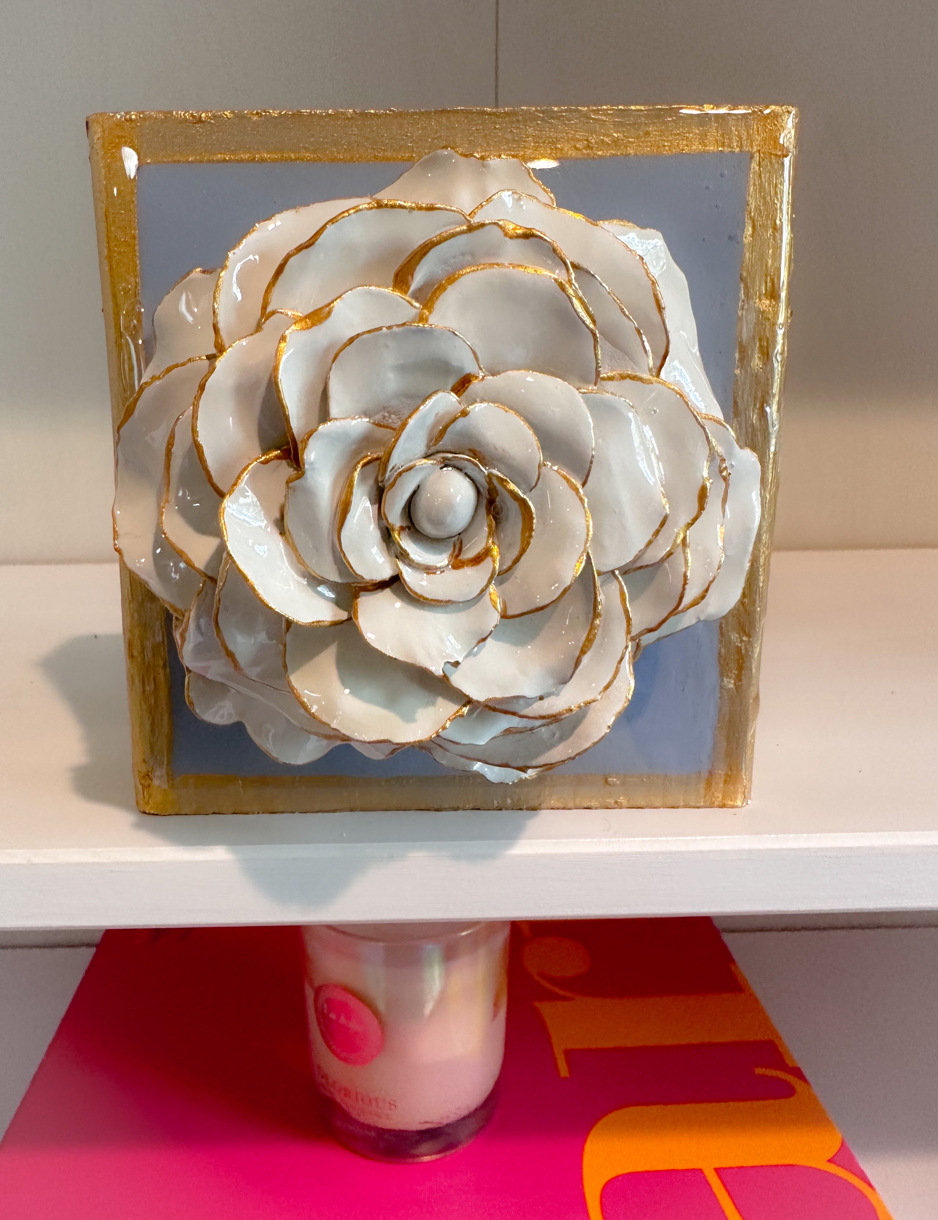 French Blue Rose Small