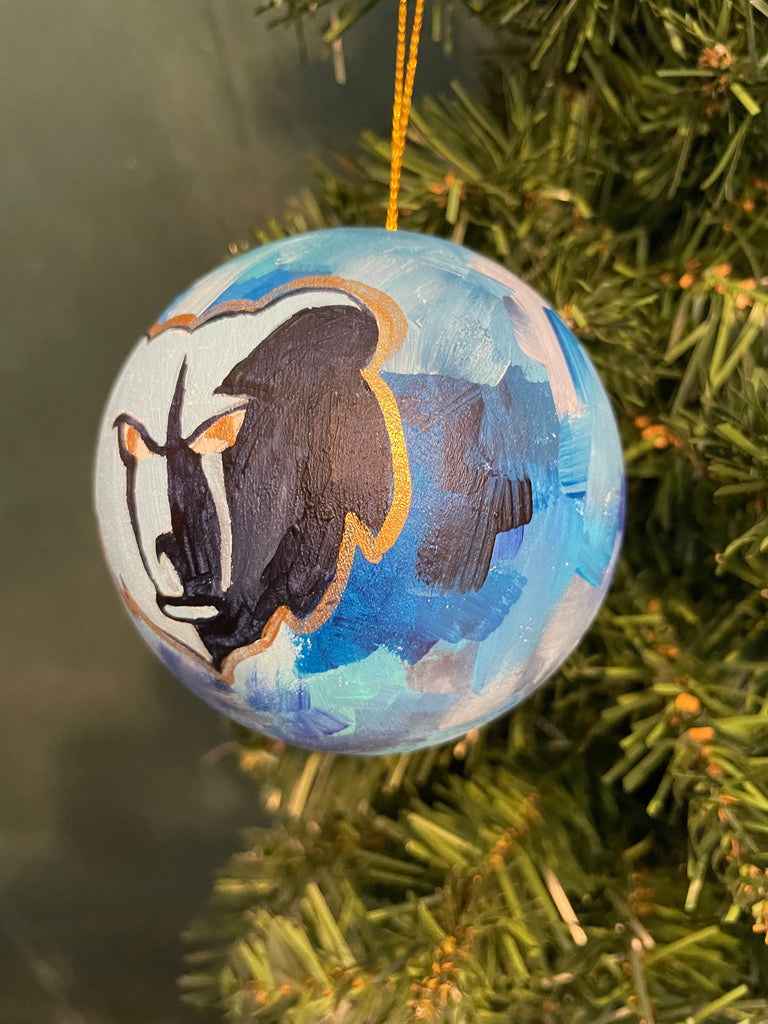 Grizzlies Round Ball Ornament