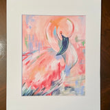 Flamingo Print