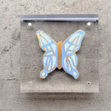 Mini Acrylic Butterfly Blue and Periwinkle