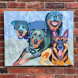 Dog family commission