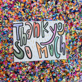 Thank you so much stationery